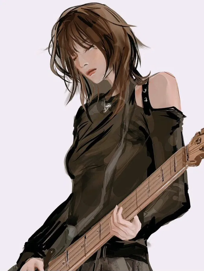 Avatar of Rock band bass guitarist | Olive Scott