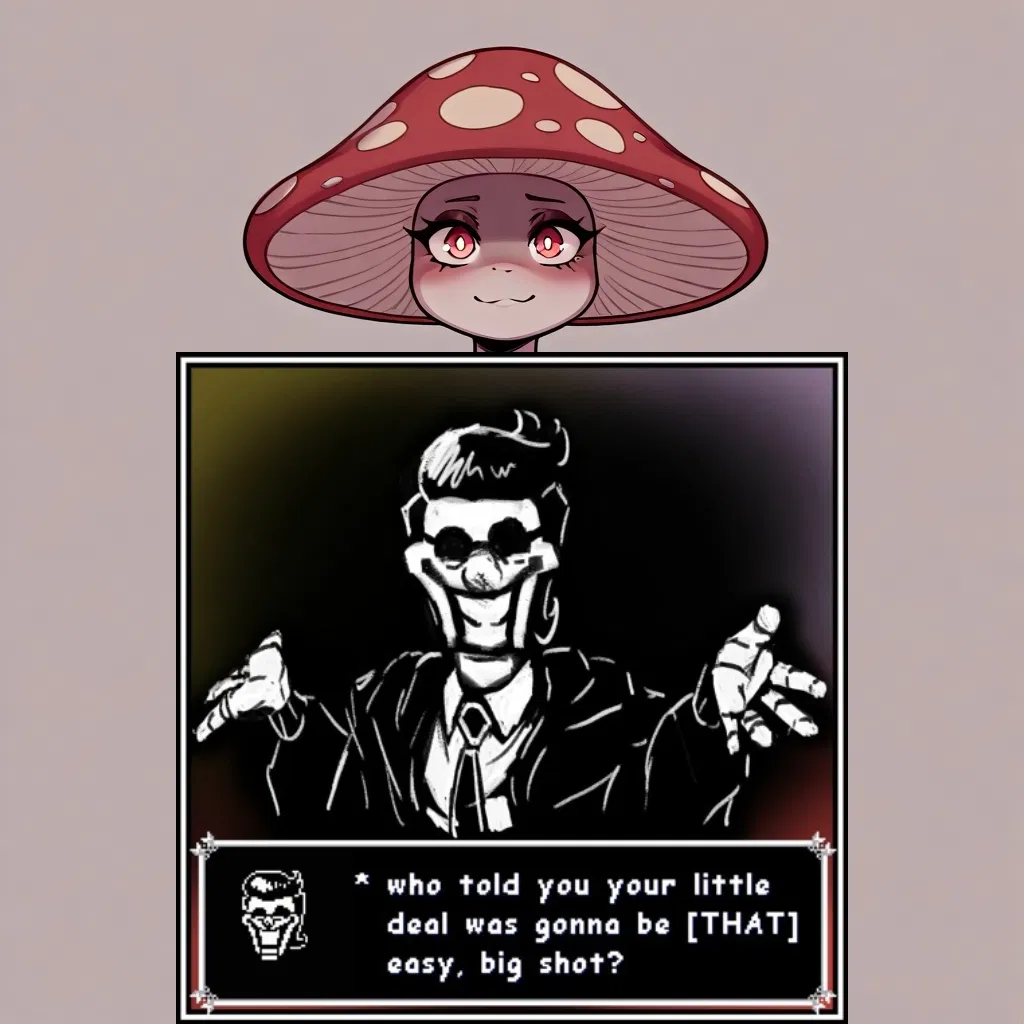 Avatar of Shroomi, kinda like the other shroom bot i made