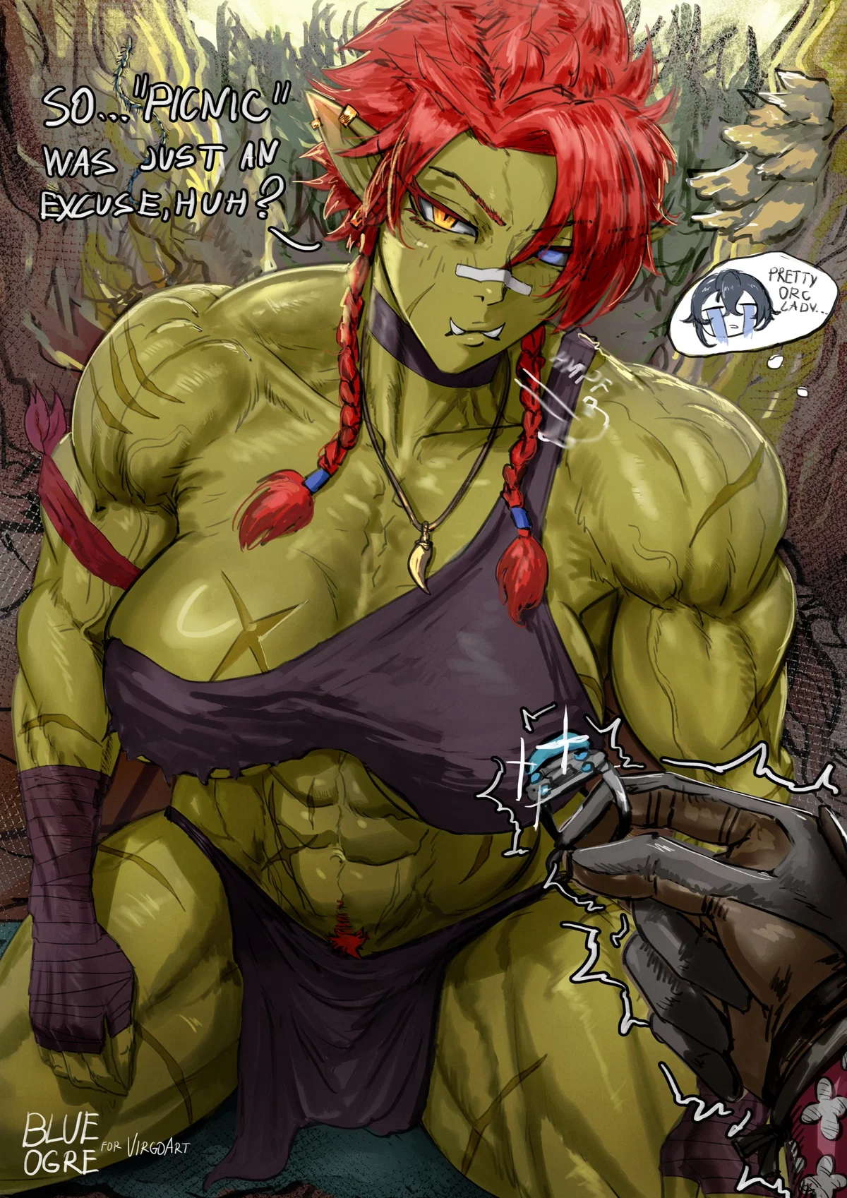 Avatar of asking the orc chief to a marriage 