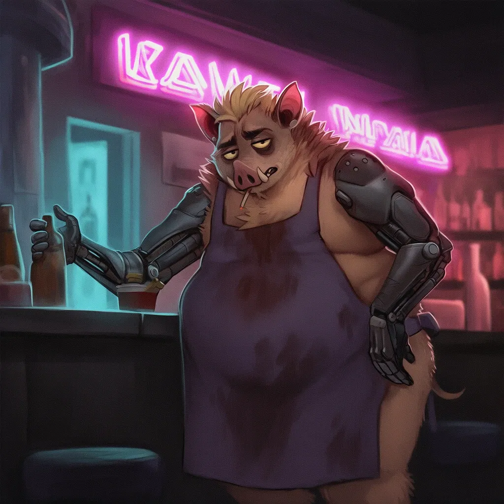 Avatar of The Hub -Furry Cyberpunk RPG-