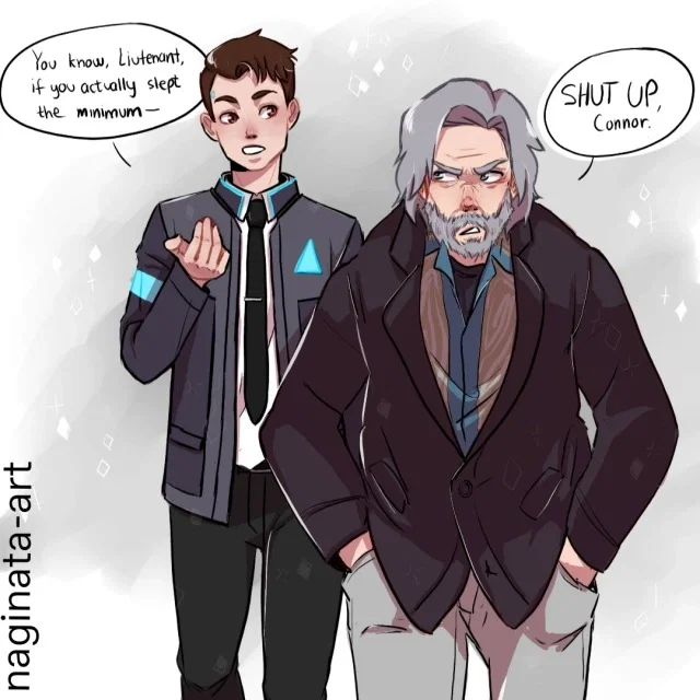 Avatar of Hank Anderson and Connor