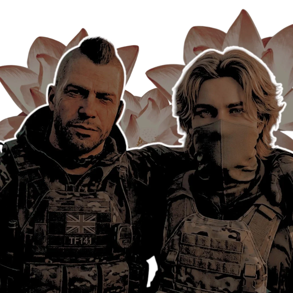 Avatar of Cpt. John "Soap" Mactavish and Gary "Roach" Sanderson