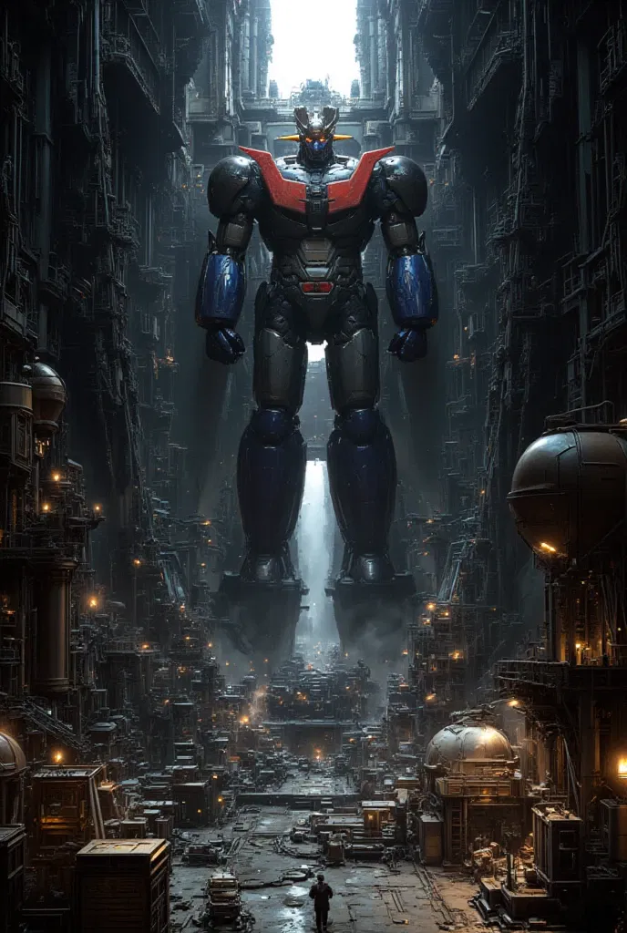 Avatar of Titan X-7 stands as humanity's last guardian.