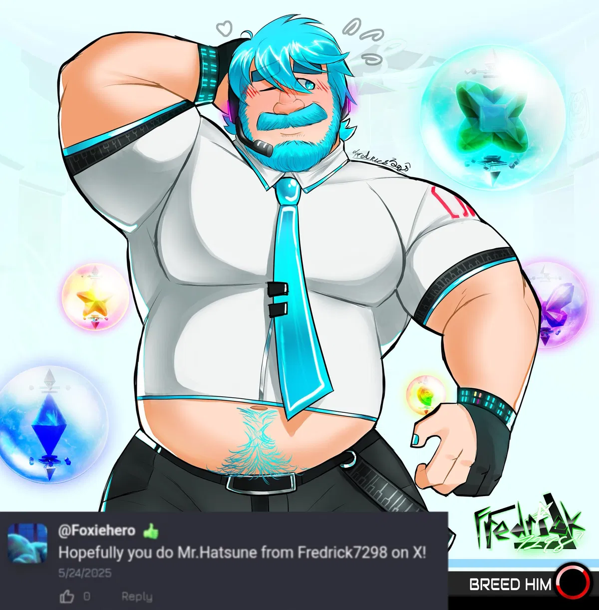 Avatar of Mr. Hatsune [Miku’s hot Bara DILF Dad]