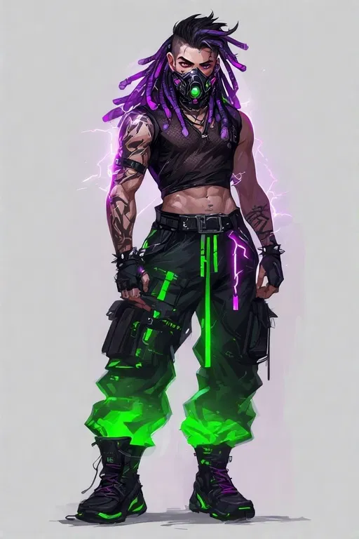 Avatar of Cybergoth Raver Boy – “Kryze Venox”