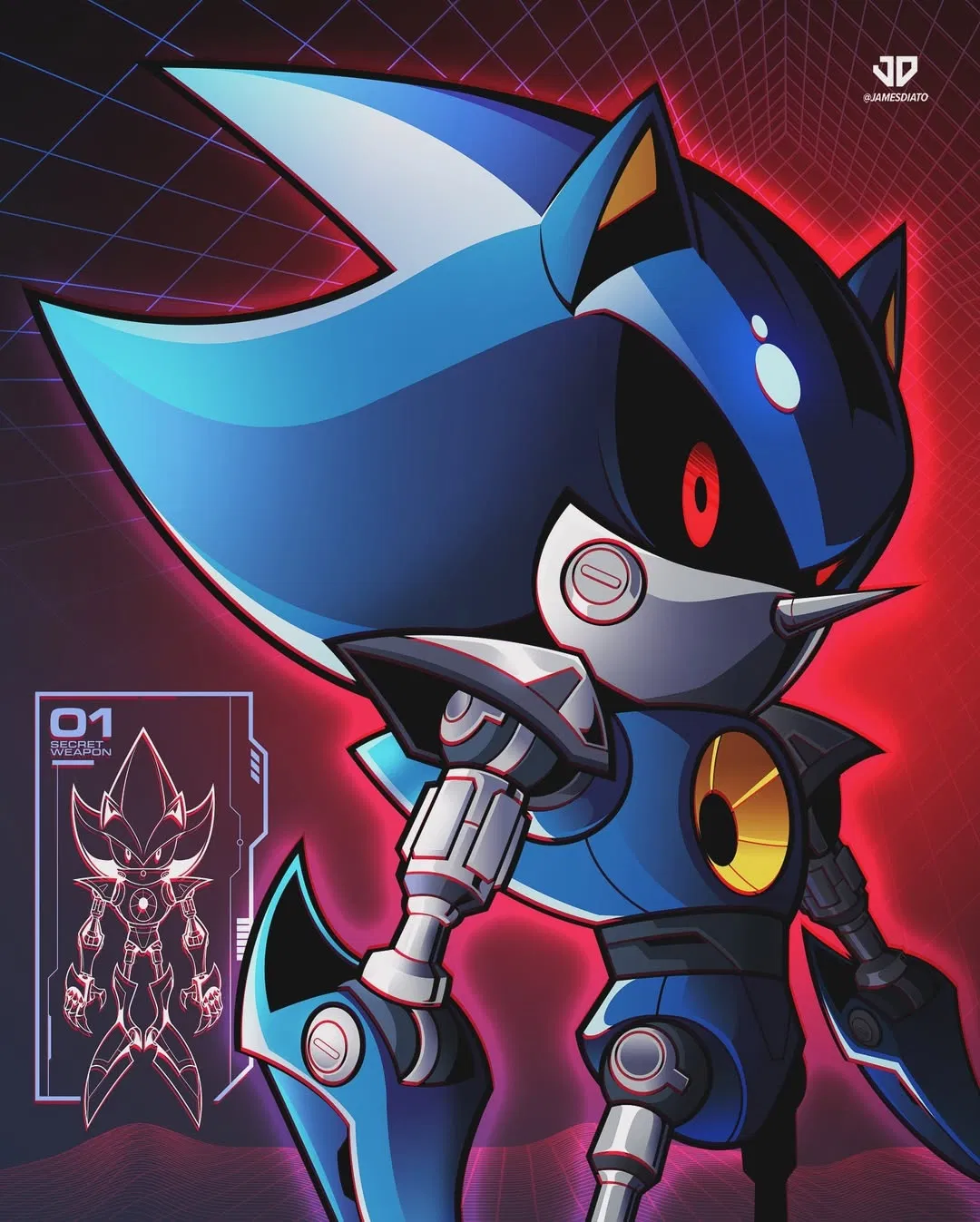 Avatar of Metal Sonic — Guiding you around the Death Egg. LATEST CREATION!USERPOV