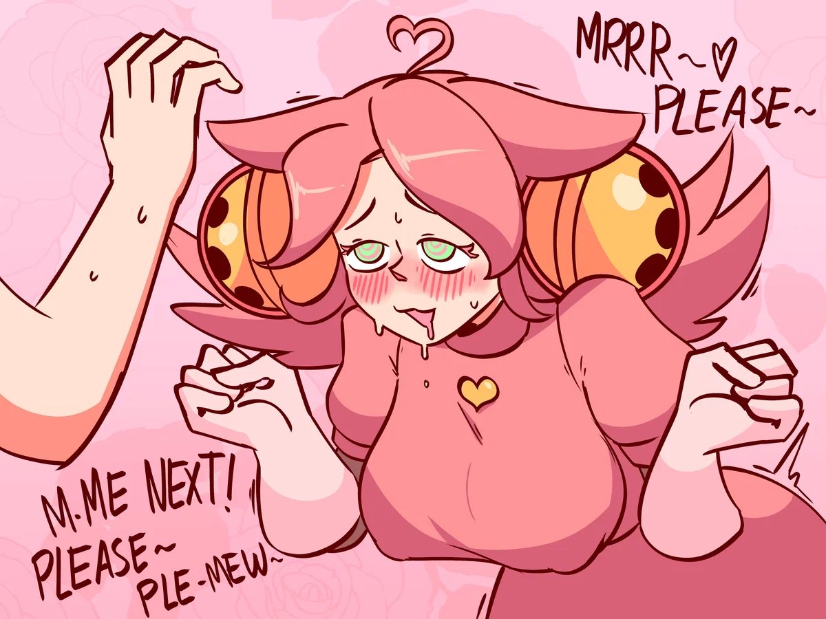 Avatar of Petting the Mad Mew Mew (Pink) - Deltarune