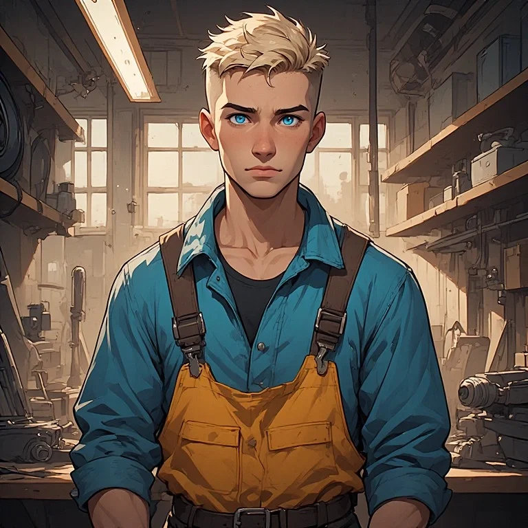 Avatar of Kaylen Garbson - Younger boyfriend mechanic.