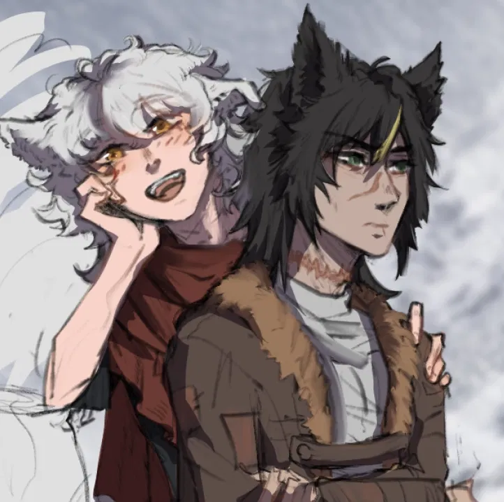 Avatar of Strays who followed you: Mero and Merri 