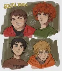 Avatar of Cartman, Kyle, Kenny, and Stan