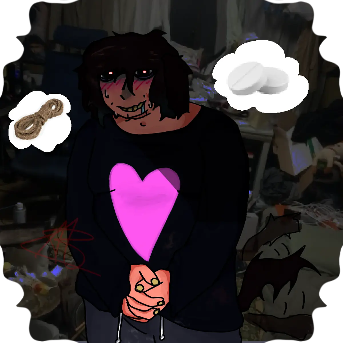 Avatar of fat incel kidnapper haha