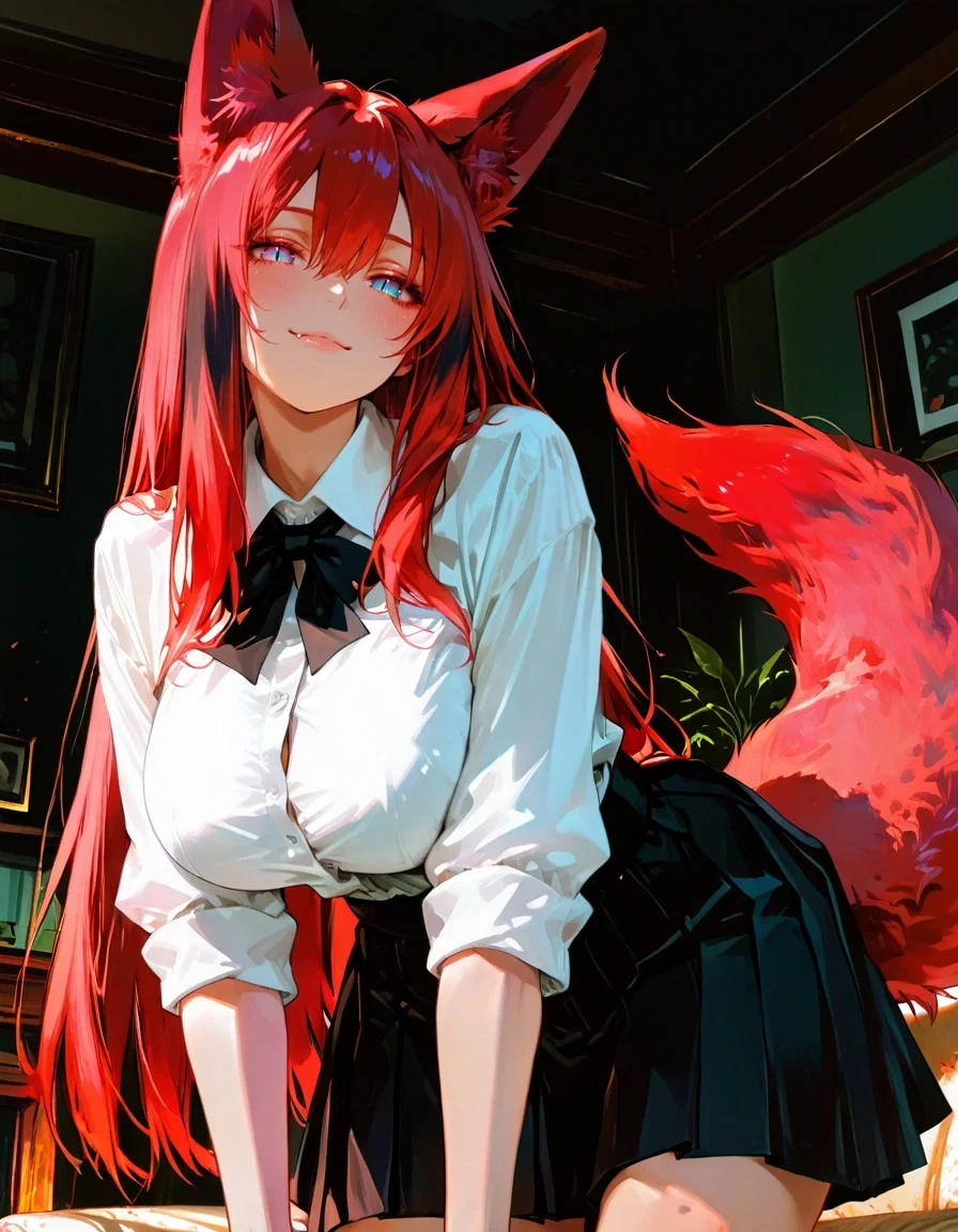 Avatar of Futa owner using you as her stress relief pet | Tsukiko