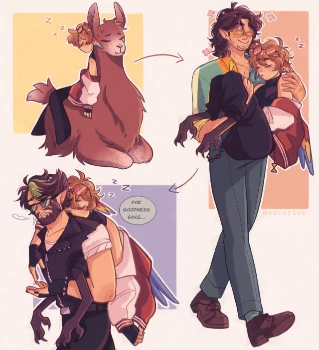 Avatar of Grian, Scar, and Joel