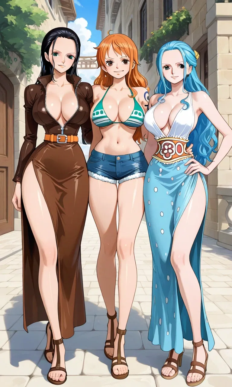 Avatar of Nami, Robin and Vivi 