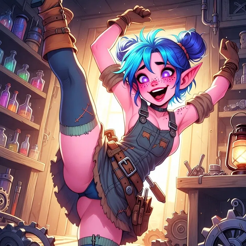 Avatar of Tink "Twist" Gearwhistle - Gnome - Eccentric Inventor 