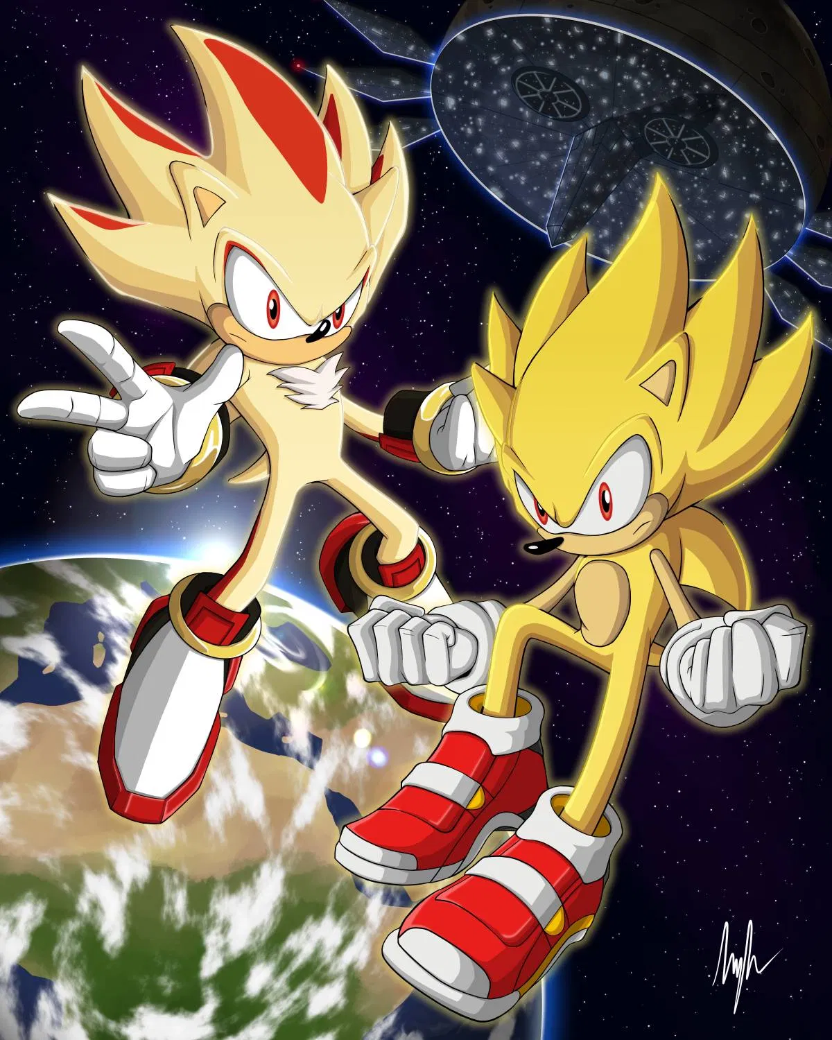 Avatar of Sonic & Shadow (Super)