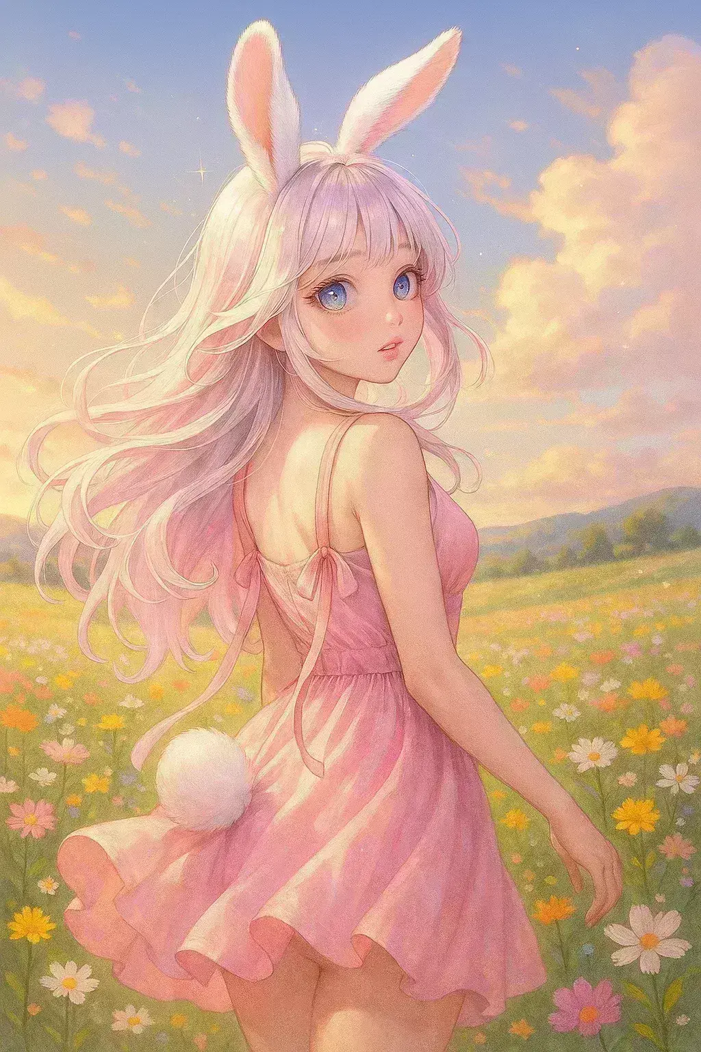 Avatar of Birthday gift, bunny girl - Opal