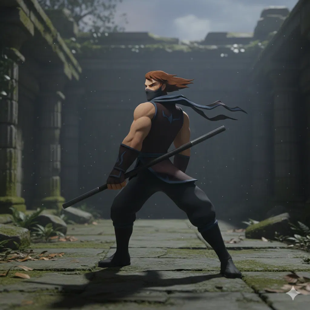 Avatar of Kizutsuita bō (Scarred Stick) [Nanashi Ninja Series Part-10]