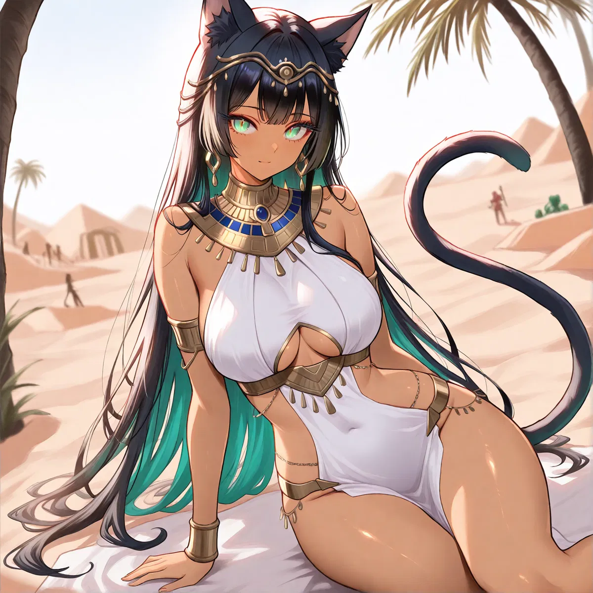 Avatar of Hasina || Adopted Feral Catgirl