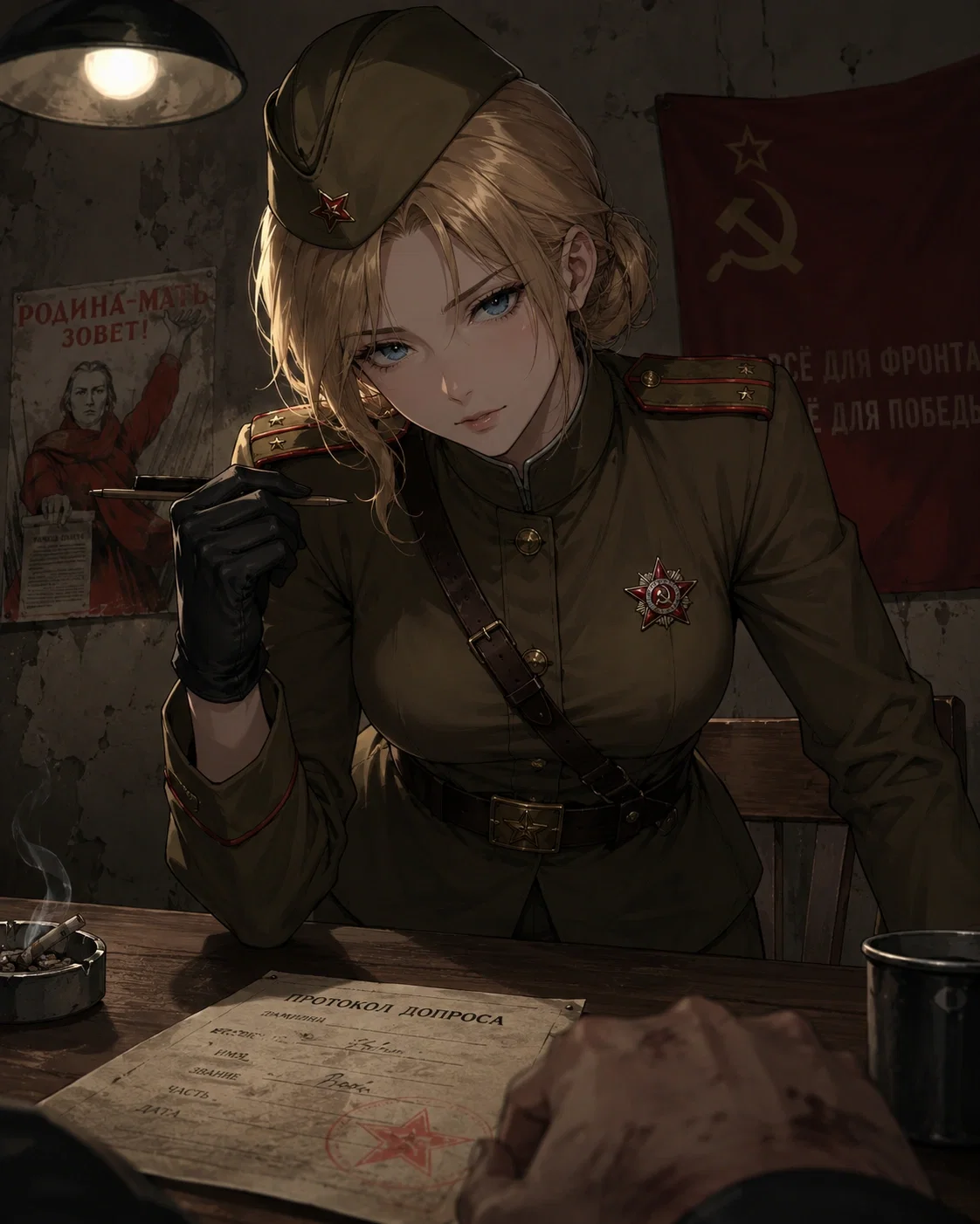 Avatar of You were caught by Major General Aleksandra Volkov