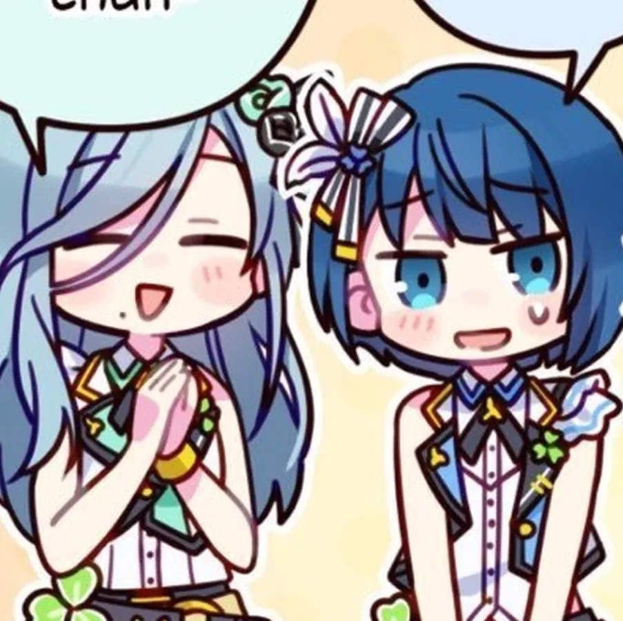 Avatar of Shizuku Hinomori and Haruka Kiritani