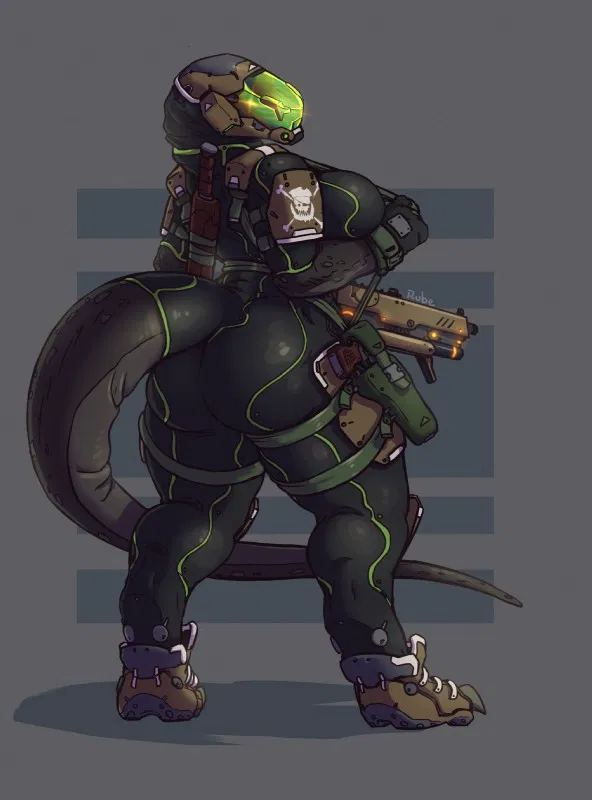 Avatar of Yandere space pirate Komdodo dragon ["erkrox"]