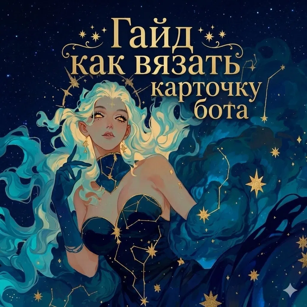 Avatar of ✦[Г А Й Д] ✦ Как просто взять карточку бота...