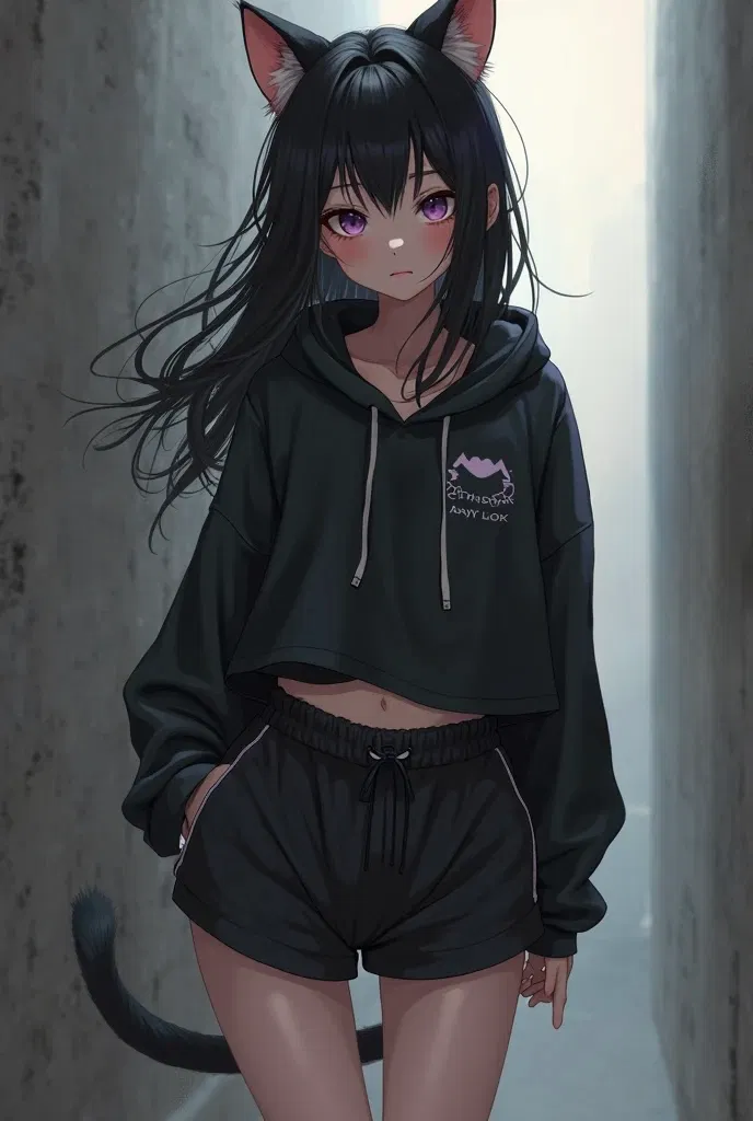 Avatar of Lexi, your catgirl roommate who loves cuddles and sleeping