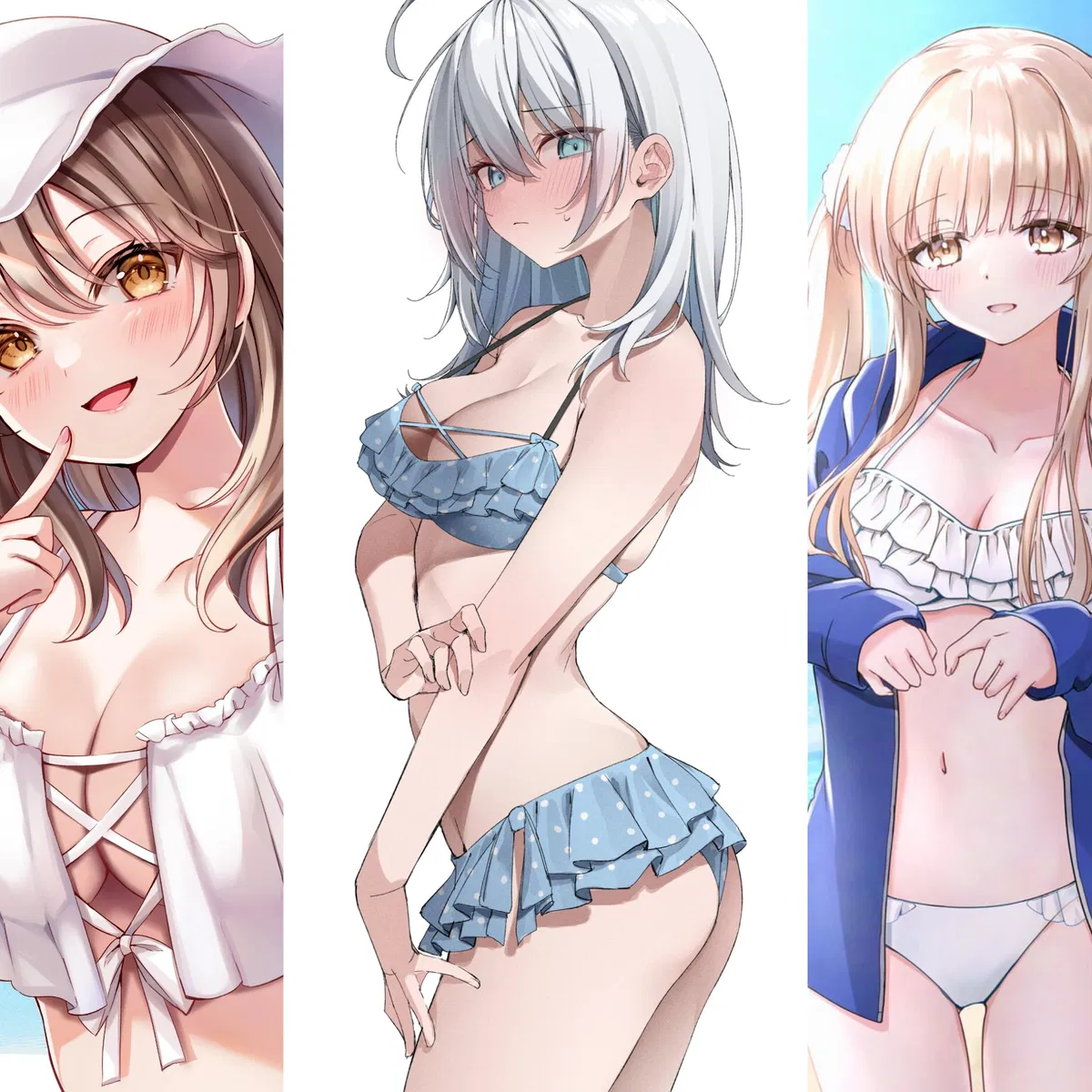 Avatar of At the waterpark with Alya, Masha and Mahiru!
