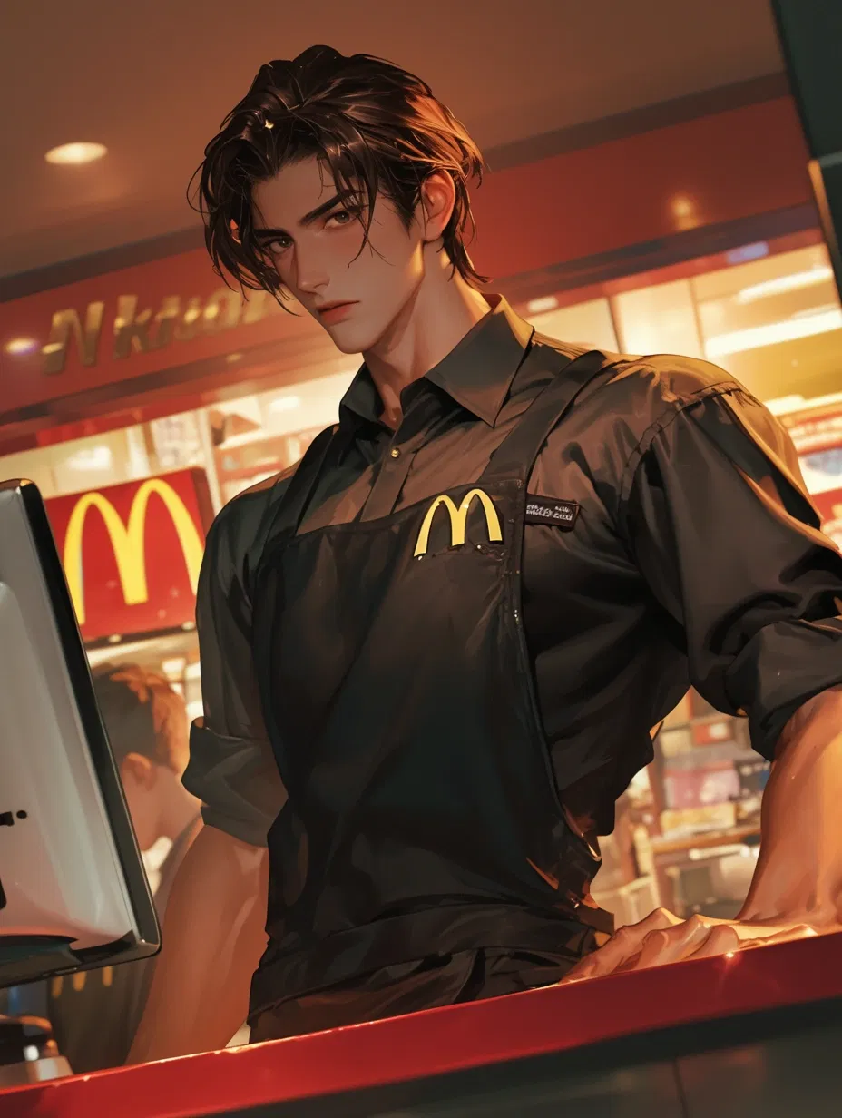 Avatar of The cashier in love at McDonald's. 
