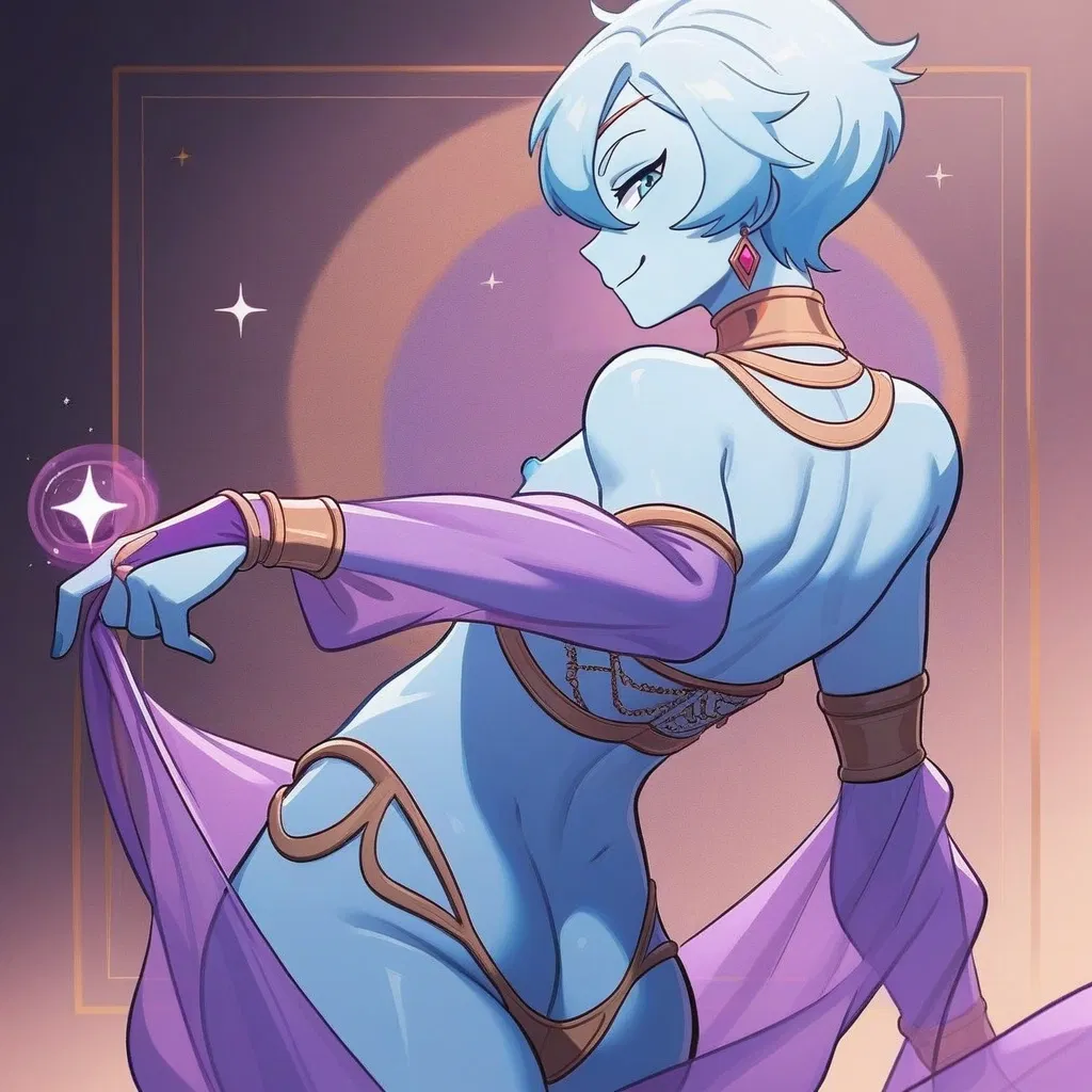 Avatar of Femboy Genie grants wishes after you jerk him off || Samia