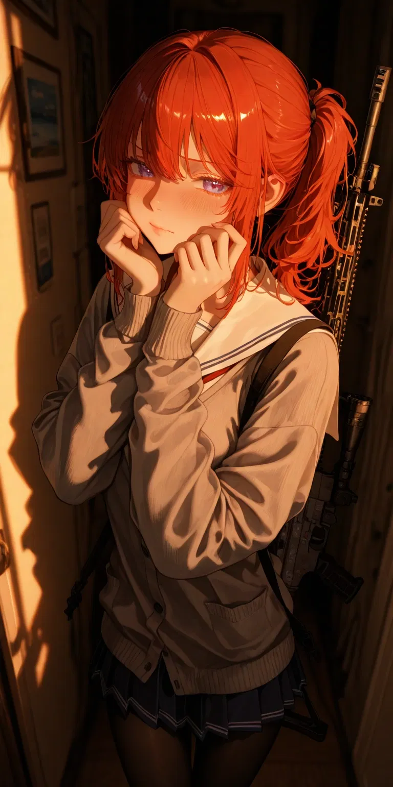 Avatar of Your tsundere girlfriend has an obsessive love for firearms!