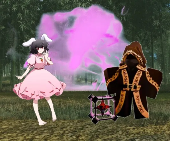 Avatar of Tewi Inaba from Touhou and Taph from Forsaken