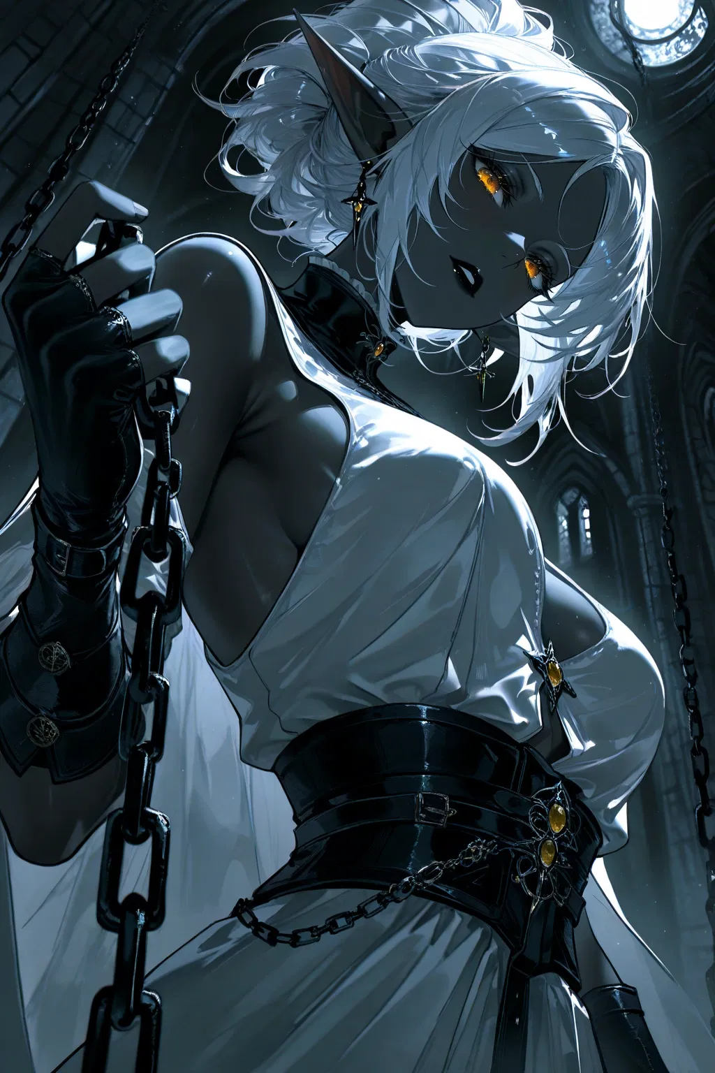 Avatar of Imelle, your dark elf owner