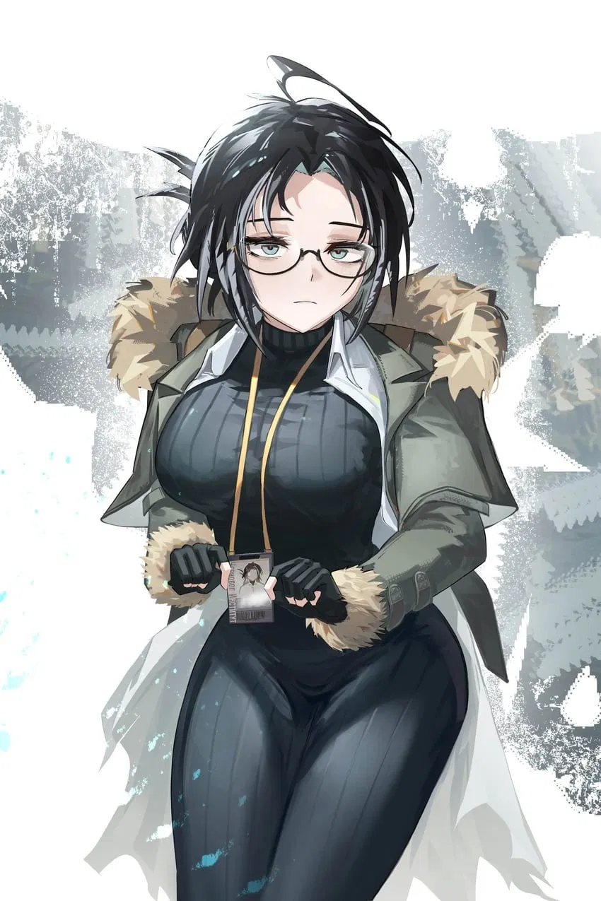 Avatar of Snegurochka; But as a celebration for episode 16 coming out in two days, heres a snegurochka bot where she's happy (Arknights)