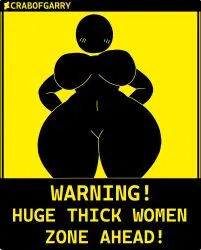 Avatar of warning huge thicc milf womens zone