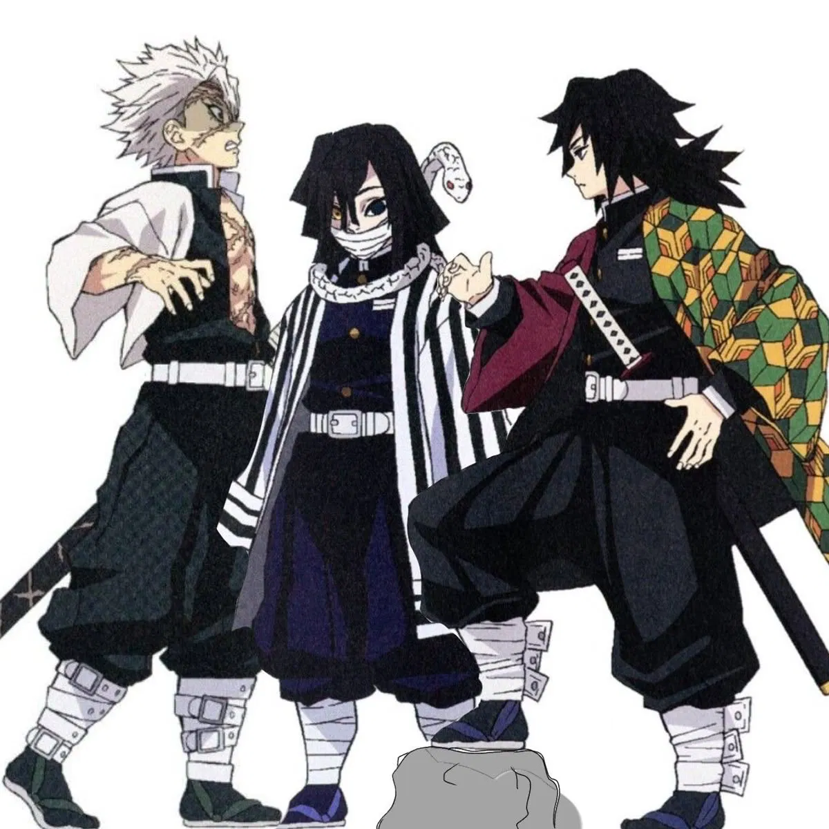 Avatar of Sanemi, Obanai & Giyuu