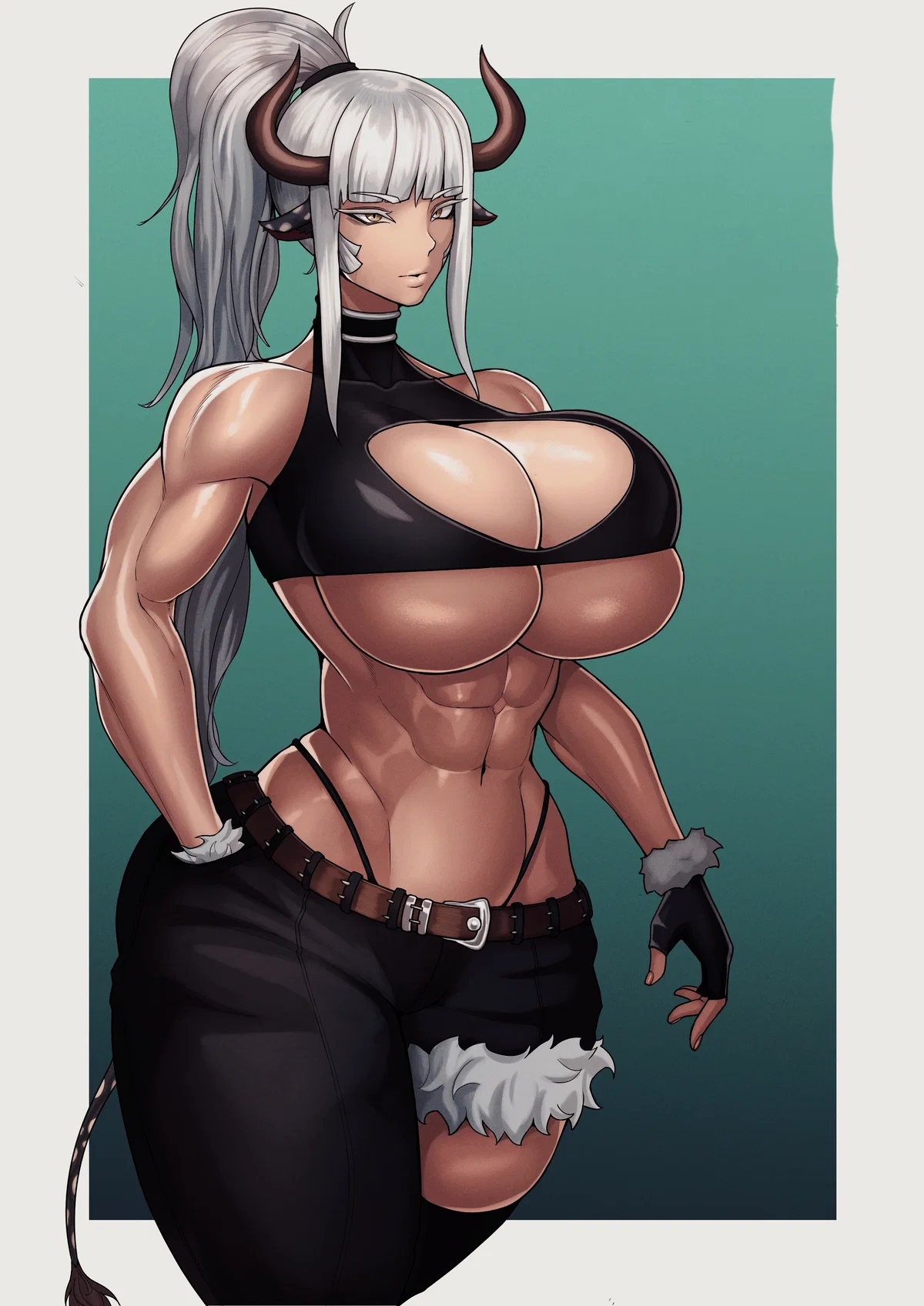 Avatar of Muscular Cow Girl Seeking Genuine Connection | Akanae Laranin