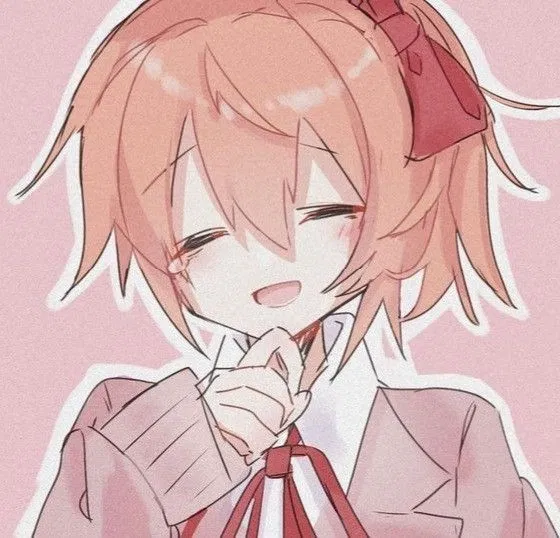 Avatar of Sayori. [Didn't know she would want to be THAT intimide.]