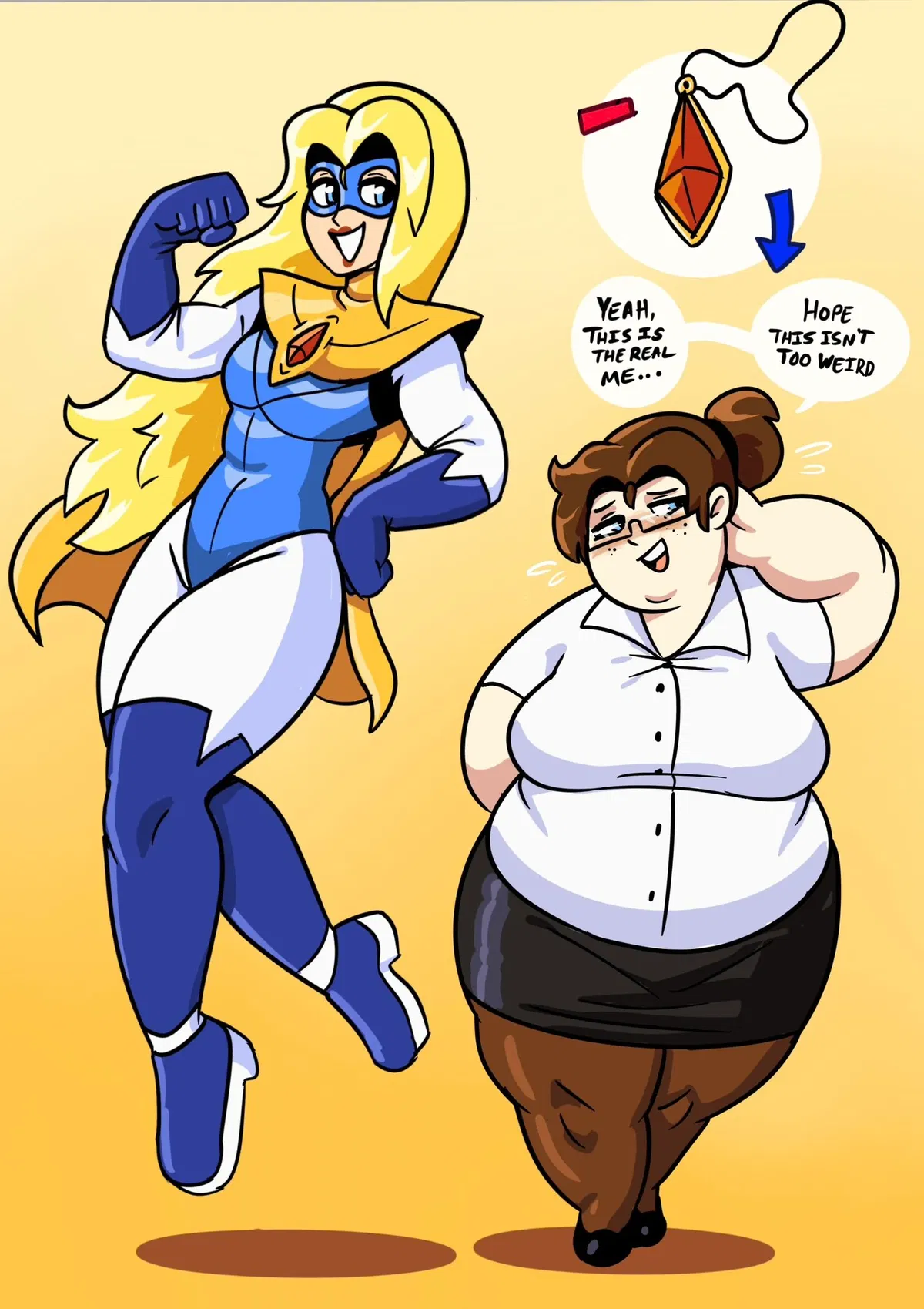 Avatar of BBW Blonde Blazer