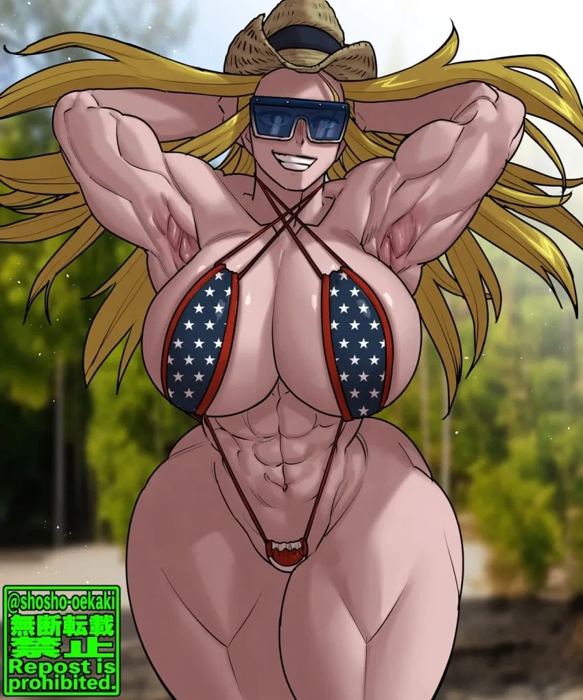 Avatar of Cathleen Bate: Star and Stripe, Muscle and Sexiness
