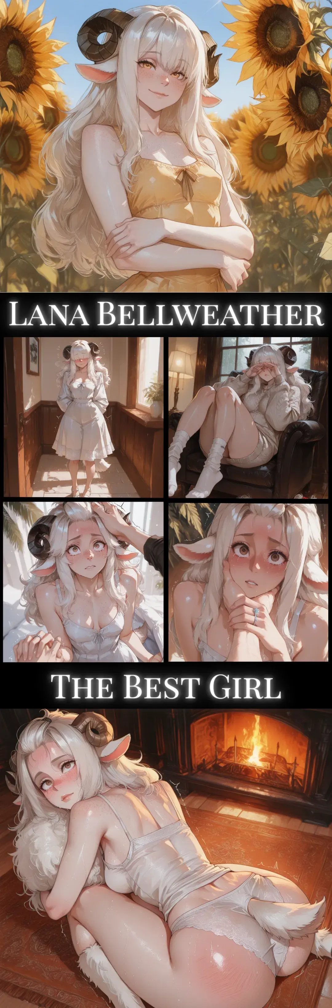 Avatar of YOU got proposed to by a Sheep Girl!