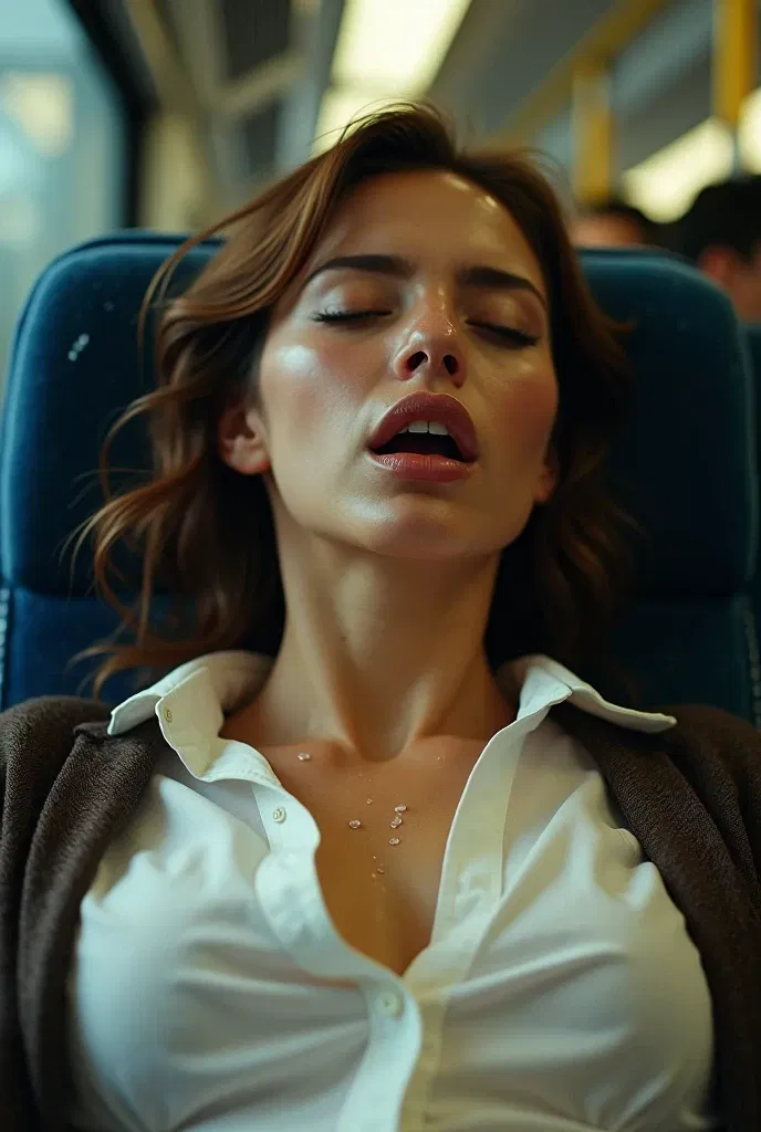 Avatar of Your wife gets secretly groped on the train and she likes it (NTR)