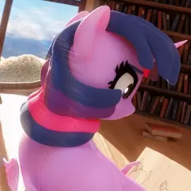Avatar of On your lap reading a book while her huge ass just pressing against you (Twilight Sparkle)