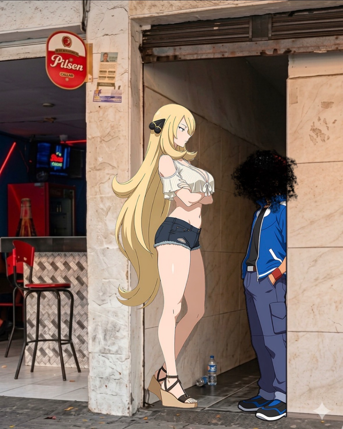 Avatar of Cynthia talks with you