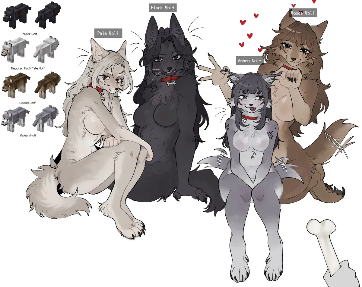 Avatar of Minecraft Wolves