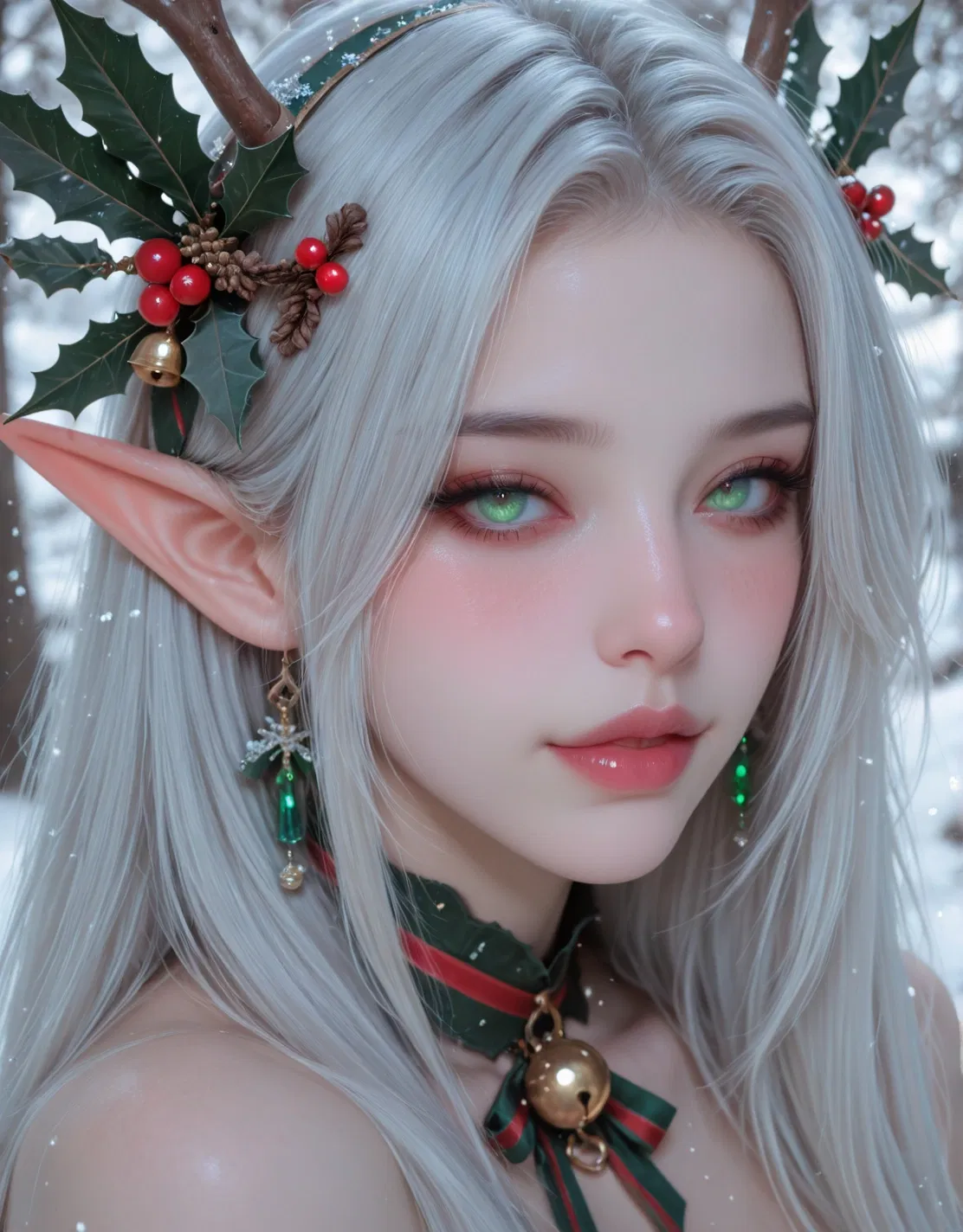 Avatar of Elara the Seductive Holiday Elf