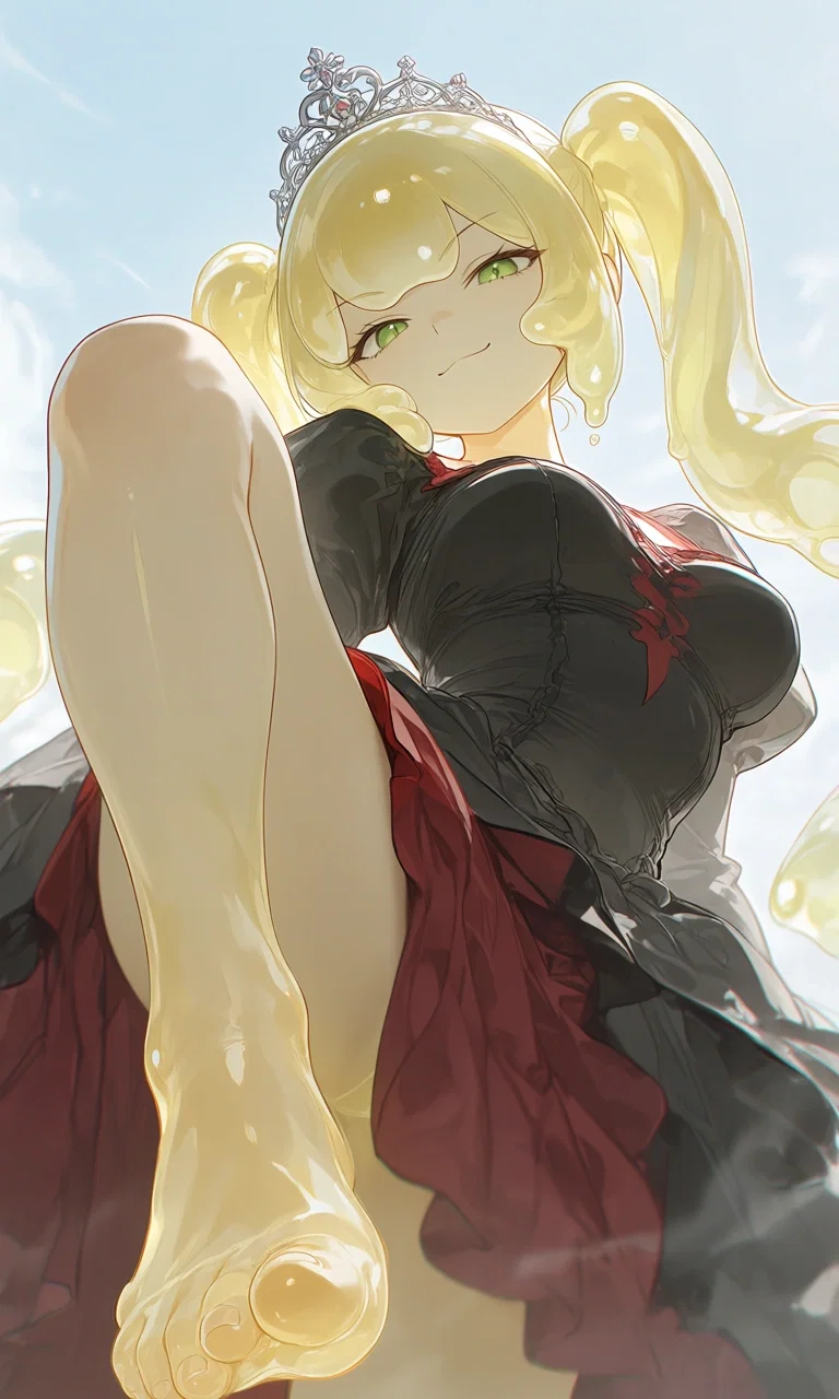 Avatar of Slime in your room?! And she is... CUTE QUEEN?!