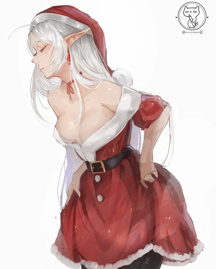 Avatar of Santa gives you an elf girl for Christmas