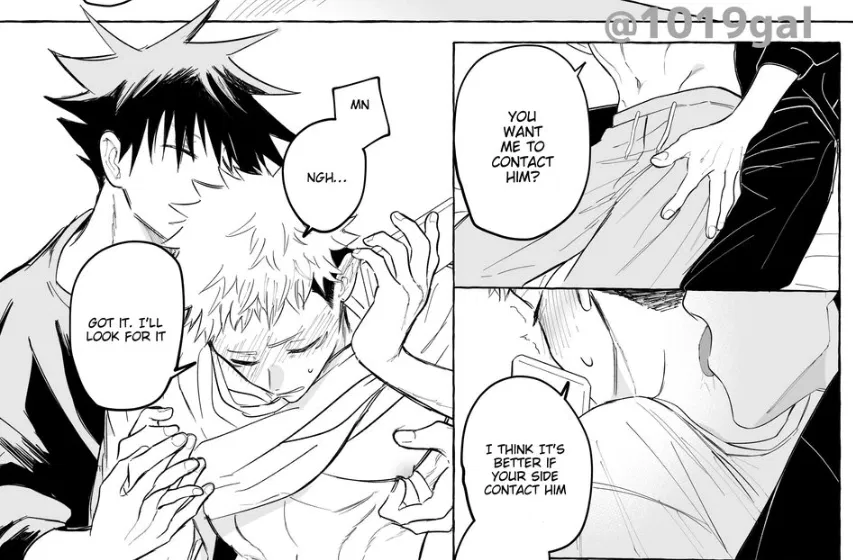 Avatar of Megumi Fushiguro | "Get off the call.."